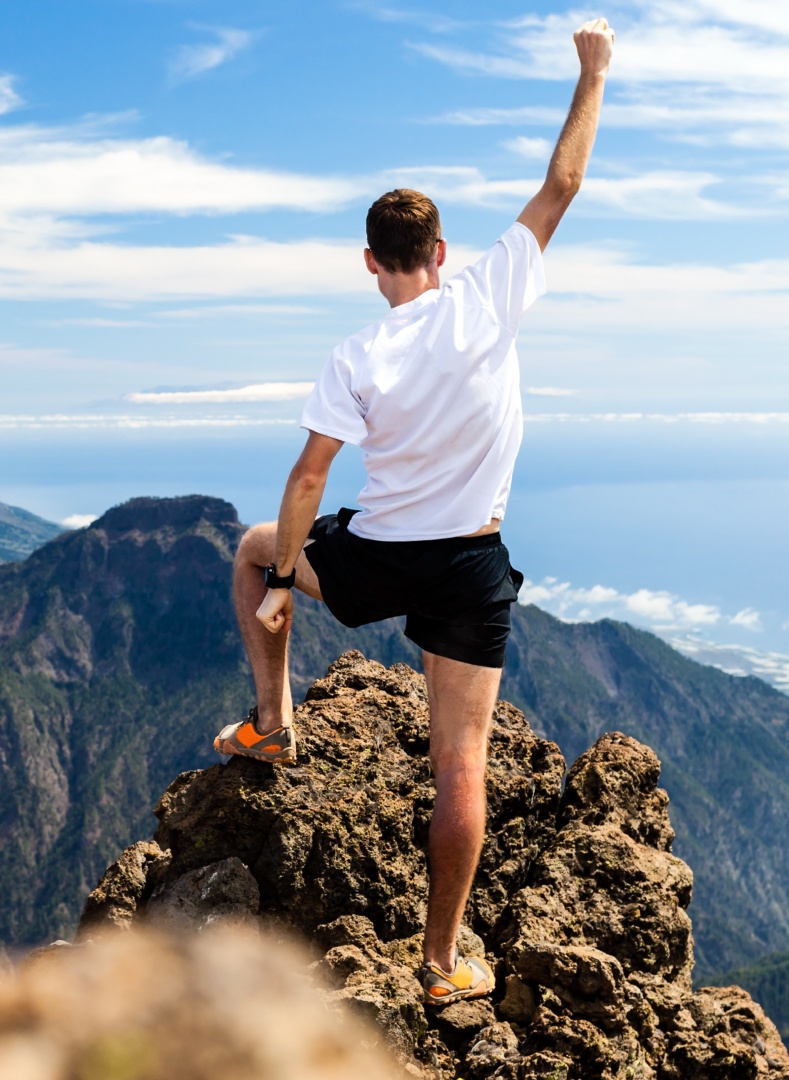 Guy on Mountain